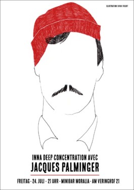 Illustriertes Porträt Jacques Palminger 