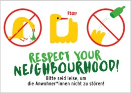 Pictogramme für Musikfestival