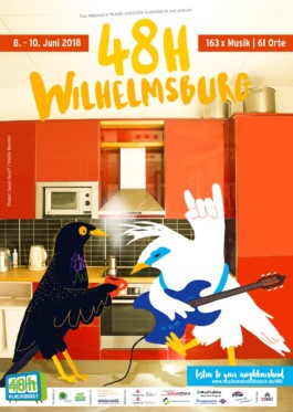 Poster für 48h Wilhelmsburg