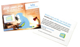 Ausschreibung 48h Wilhelmsburg: Illustrierte Postkarten