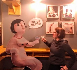 I might be nerdy but I'm sexy as hell - Paper stand up at the exhibition 